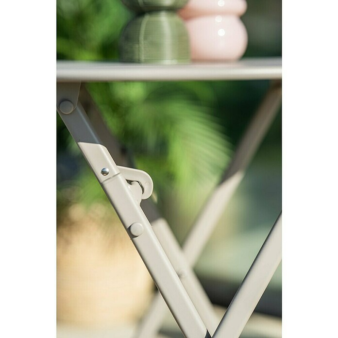 Garden Impressions Tuinmeubelset Bistro Alfa (3 -delig, Taupe, Aluminium) | BAUHAUS