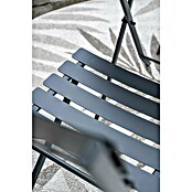 Garden Impressions Tuinmeubelset Bistro Alfa (3 -delig, Carbon Black, Aluminium) | BAUHAUS