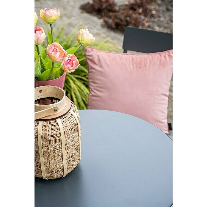 Garden Impressions Tuinmeubelset Bistro Alfa (3 -delig, Carbon Black, Aluminium) | BAUHAUS