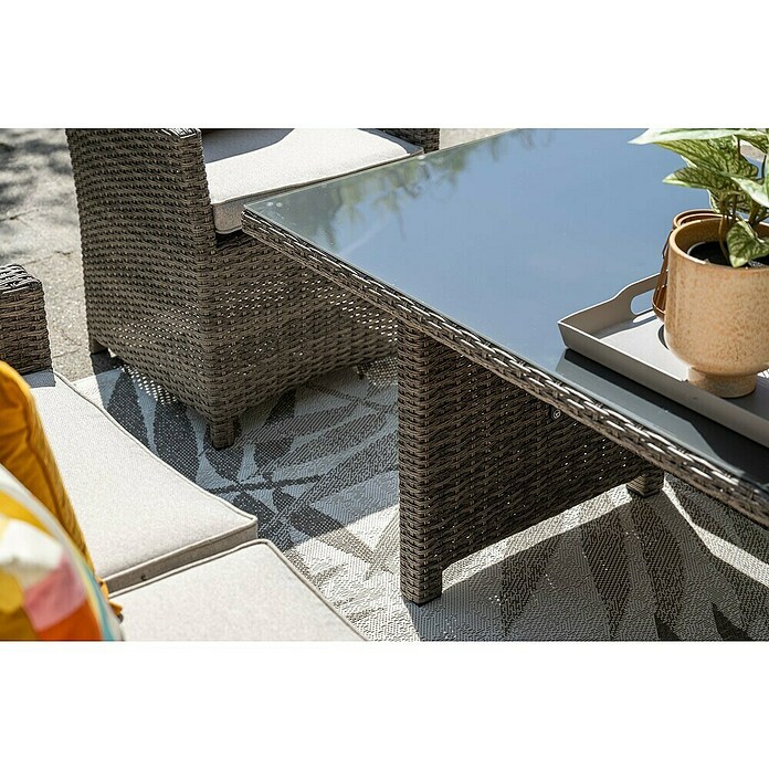 Garden Impressions Loungeset Blue Bird (5 -delig, Donkergrijs) | BAUHAUS