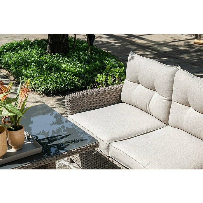 Garden Impressions Loungeset Blue Bird (5 -delig, Donkergrijs) | BAUHAUS