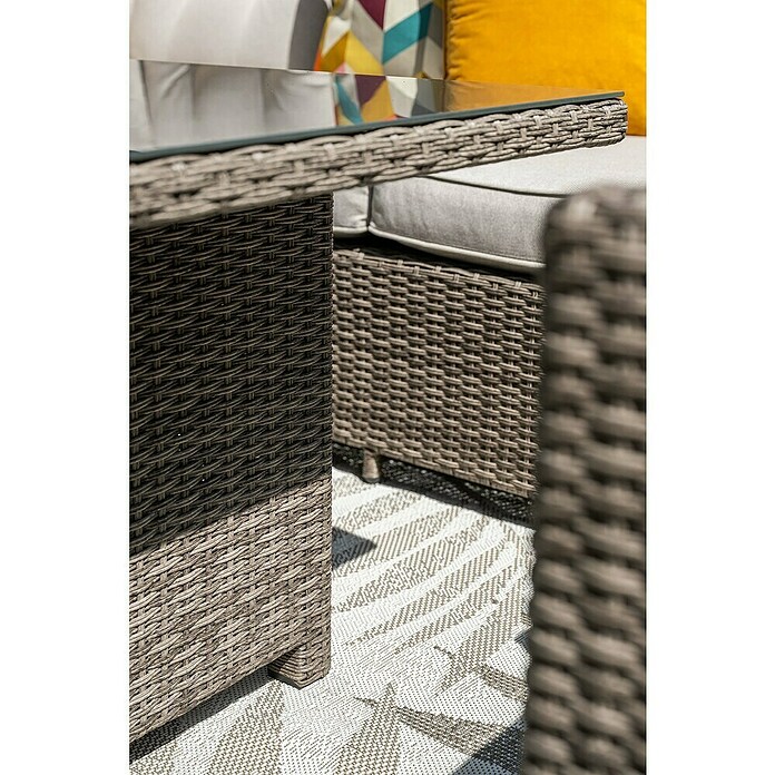 Garden Impressions Loungeset Blue Bird (5 -delig, Donkergrijs) | BAUHAUS