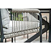 Garden Impressions Tuinstoel Raxa (Donkergrijs, Frame: Aluminium) | BAUHAUS