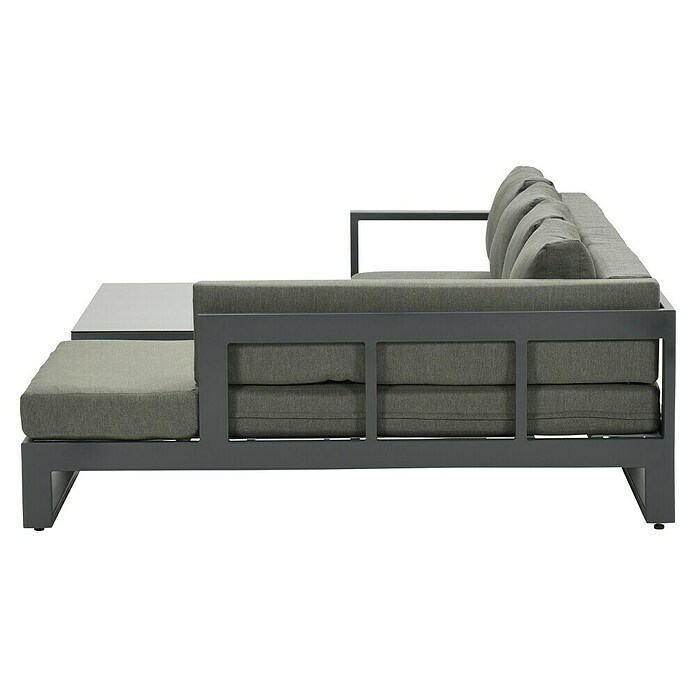 Garden Impressions Loungeset Esmee (3 -delig, Donkergrijs) | BAUHAUS