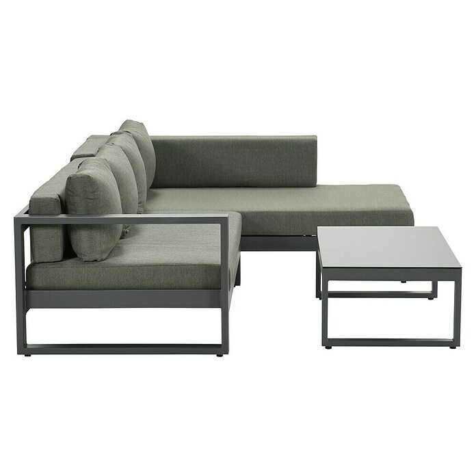 Garden Impressions Loungeset Esmee (3 -delig, Donkergrijs) | BAUHAUS
