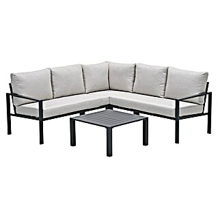 Garden Impressions Loungeset Springs (4 -delig, Donkergrijs)