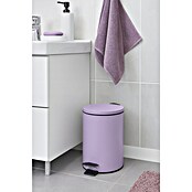 Spirella Cubo con pedal Adelar (5 l, Acero inoxidable, Lavanda) | BAUHAUS