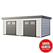 Telluria Caseta metálica Duo 3336+ (Medidas ext. (An x Pr): 672 x 388 cm, Acero, Blanco, Sin set) | BAUHAUS