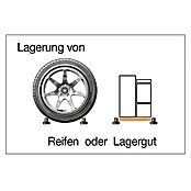 Scholz System Metall-Reifen- & Lagerregal (320 x 1.050 x 1.920 mm, Feldlast: 2.500 kg)