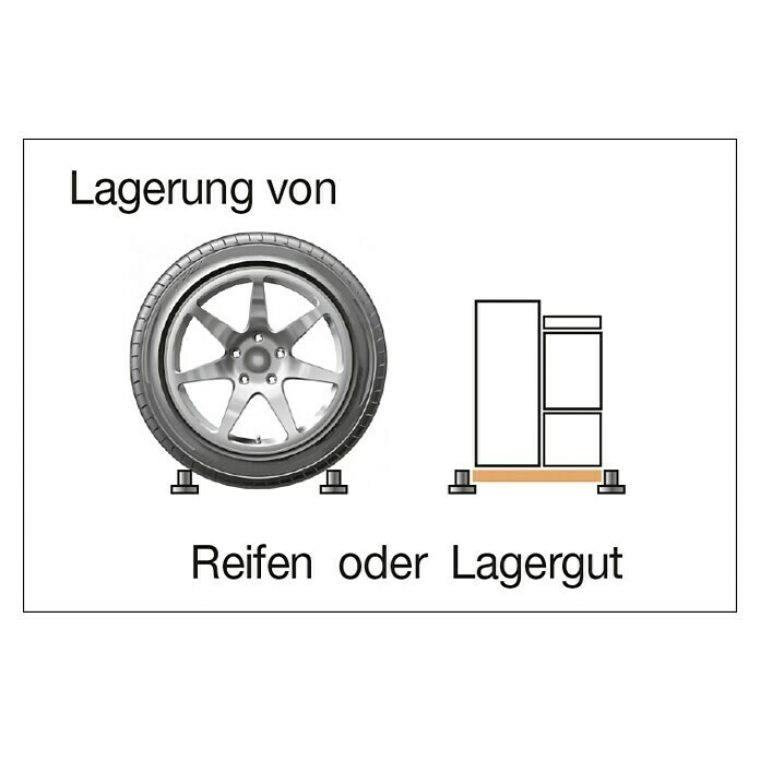 Scholz System Metall-Reifen- & Lagerregal320 x 1.050 x 1.920 mm, Feldlast: 2.500 kg Use Shot