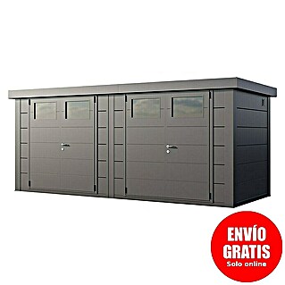 Telluria Caseta metálica Duo 2721 (Medidas ext. (An x Pr): 542 x 228 cm, Antracita, Acero, Sin set)