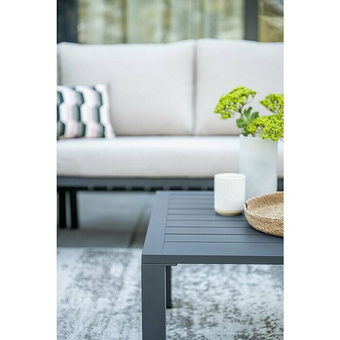 Garden Impressions Loungeset Springs (4 -delig, Donkergrijs) | BAUHAUS