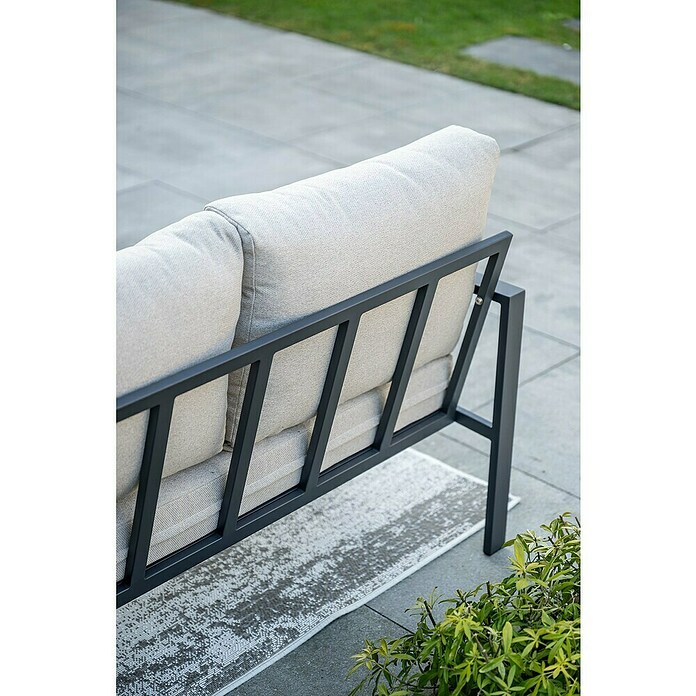 Garden Impressions Loungeset Springs (4 -delig, Donkergrijs) | BAUHAUS
