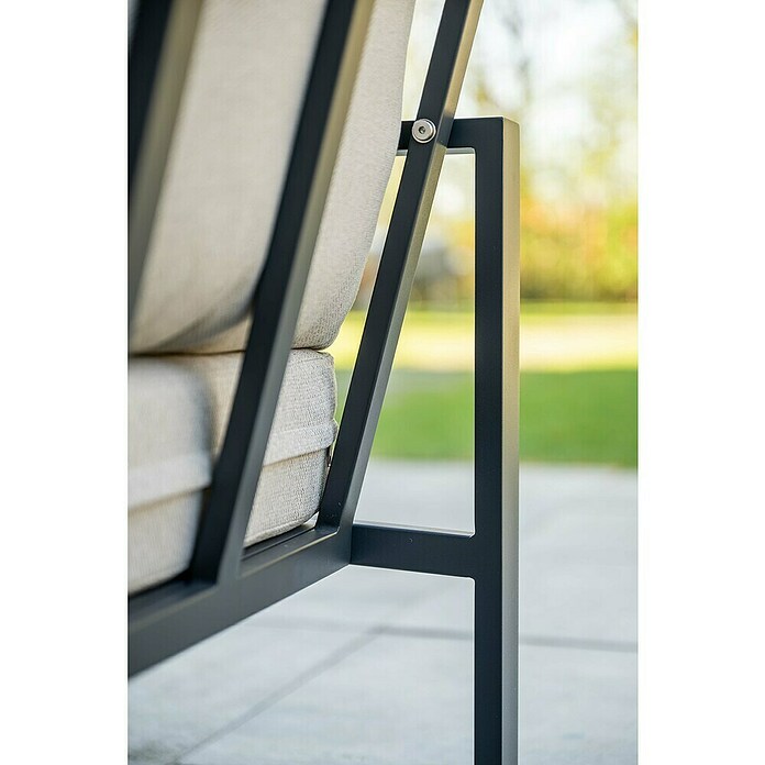 Garden Impressions Loungeset Springs (4 -delig, Donkergrijs) | BAUHAUS