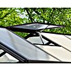 Vitavia Gewächshaus (4,63 x 2,56 x 2,5 m, Farbe: Schwarz, Polycarbonat, 16 mm)