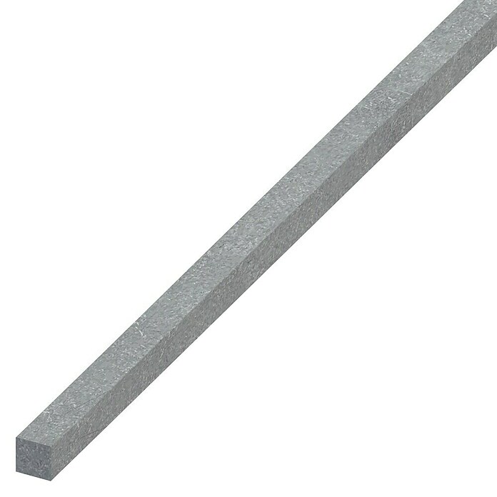 Kantoflex Quadratstange (L x B x H: 1.000 x 4 x 4 mm, Stahl, Stahlgrau)