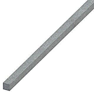 Kantoflex Vierkantrohr (1 000 x 4 x 4 mm, Stärke: 4 mm, Stahl, Stahlgrau)