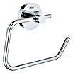 Grohe Essentials Toilettenpapierhalter (Ohne Deckel, Chrom, Glänzend)