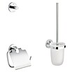 Grohe Essentials WC-Set 3in1 (3-tlg., Chrom, Glänzend)