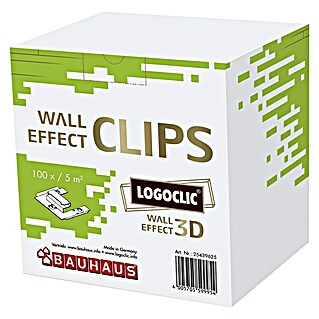 LOGOCLIC Paneelklauwen Wall Effect 3D (100 st.)