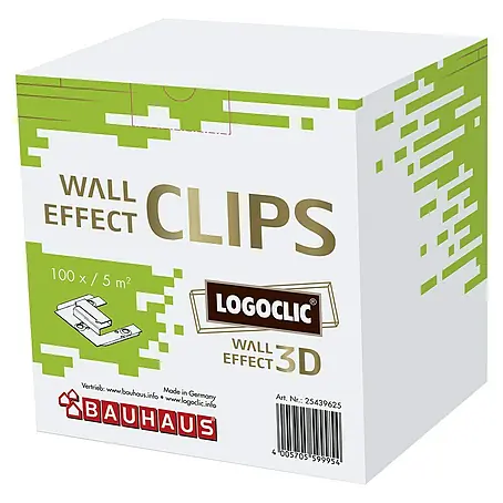 LOGOCLIC  Paneelkrallen Wall Effect 3D