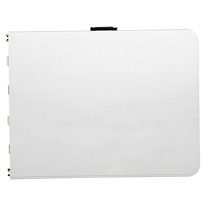 Mesa plegable Alan Pop Up (L x An x Al: 180 x 70 x 74 cm, Acero/HDPE, Rectangular, Blanco roto) | BAUHAUS