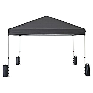 Carpa plegable Deluxe Pop Up (An x Pr: 300 x 300 cm, Gris)