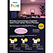 Philips Hue Okrogel LED panel White & Color Ambiance Tento XL  (25 W, Ø x V: 54,2 x 3,56 cm, Črna, RGBW) | LED paneli | Stropne svetilke | Svetila | Elektro in svetila | Izdelki | BAUHAUS