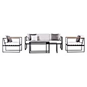 Sensum Hasseludden Set lounge namještaja (5-dijelno, Crna)