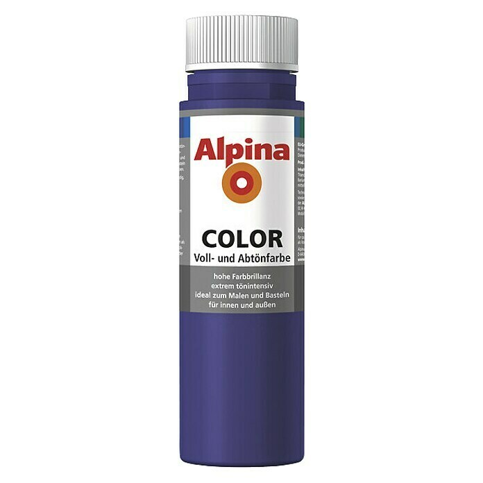 Alpina Vollton- & Abtönfarbe Color (Pretty Violet, 250 ml)