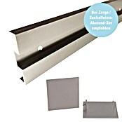 Diamond Doors Abstands-Set (190 cm, Aluminium, Passend für: Diamond Doors Glasschiebetür-Beschlag Linea 40)