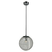 Lámpara colgante redonda (60 W, Ø x Al: 25 x 150 cm, Gris, E27) | BAUHAUS