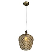 Lámpara colgante redonda (60 W, Ø x Al: 25 x 150 cm, Ámbar, E27) | BAUHAUS