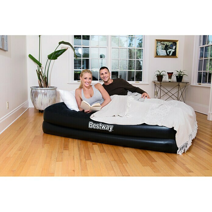 Bestway Luftbett Premium+203 x 152 x 46 cm, Ausstattung: Integrierte Luftpumpe Unknown