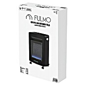 Fulmo Estufa de gas de llama azul L (4,2 kW, Negro) | BAUHAUS
