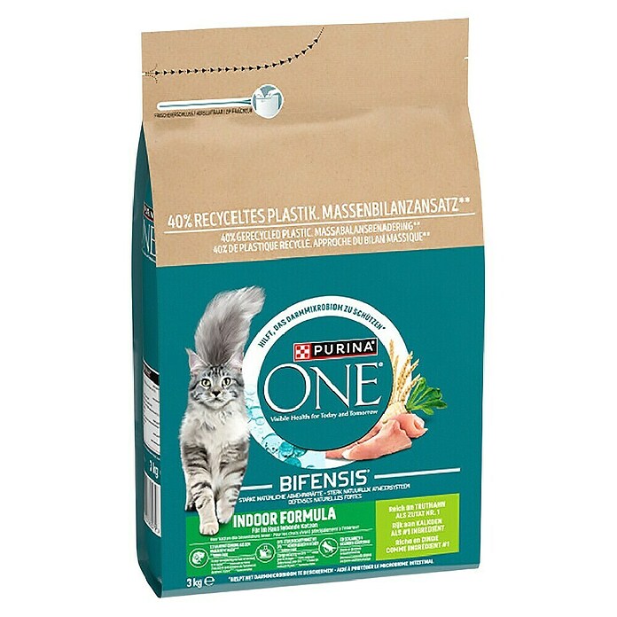Purina Droogvoer voor katten One Indoor (3 kg) | BAUHAUS