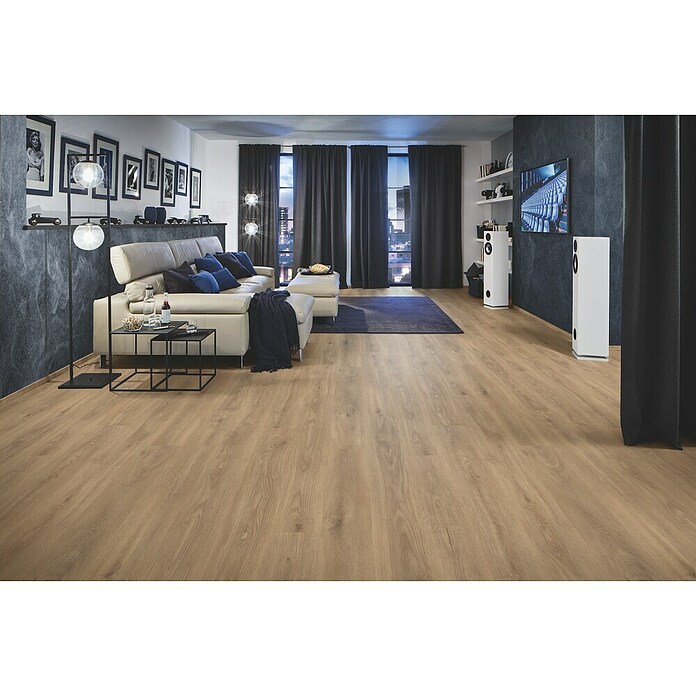 LOGOCLIC Silentos Laminat Laguna  (Rustikalen videz, 1.288 x 195 x 9 mm) | 5142 - Logoclic Silentos | GCDA - Laminatboden | GCD - Wand Boden Decke Leisten | GC - Wand Boden Decke Leisten | G - Holz/Bauelem | BAUHAUS