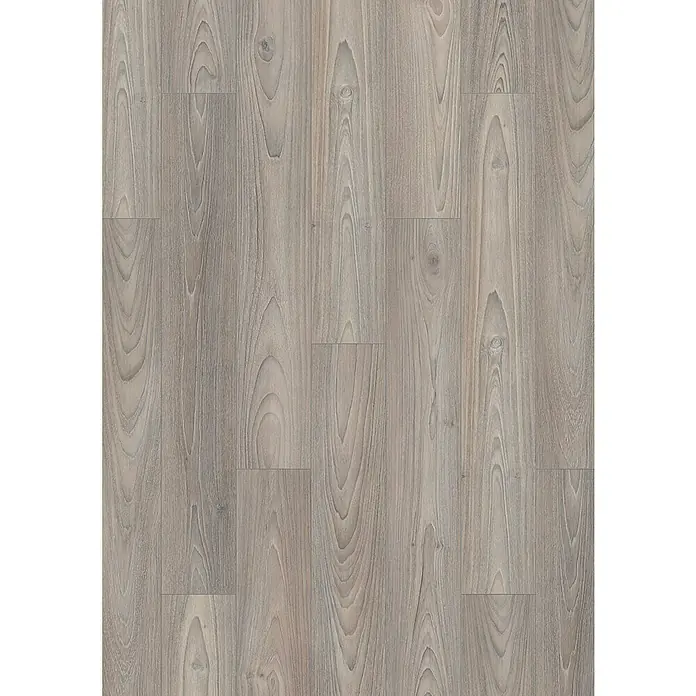 LOGOCLIC Ambienta Laminat - Eiche Alba, Landhausdiele, 1.288 x 195 x 10 mm - Helles Holzbodenmuster mit Maserung für ein modernes und stilvolles Interieur. Perfekt für Wohn- und Geschäftsräume, robust und pflegeleicht.