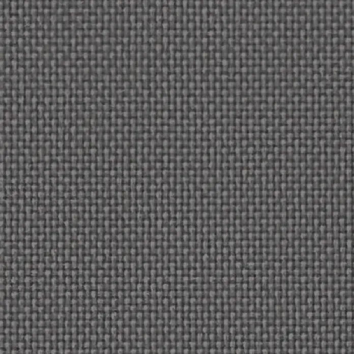 Sunfun Esdo Sitzauflage Relaxsessel - Grau, L x B x H: 174 x 50 x 4,5 cm, Materialzusammensetzung Bezug: Polyester - Nahaufnahme eines strukturierten, grauen Stoffes, der eine subtile, aber robuste Textur für verschiedene Anwendungen bietet.