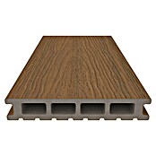 b!design WPC-Terrassendiele Teak (300 x 14,5 x 2,5 cm, Braun) | BAUHAUS