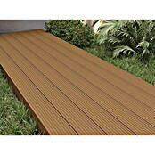 b!design WPC-Terrassendiele Teak (300 x 14,5 x 2,5 cm, Braun) | BAUHAUS