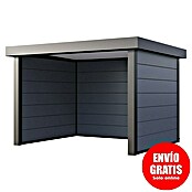 Telluria Pérgola Singolo 3630 (Medidas ext. (An x Pr): 388 x 328 cm, Acero, Gris claro/Antracita, Sin set) | BAUHAUS