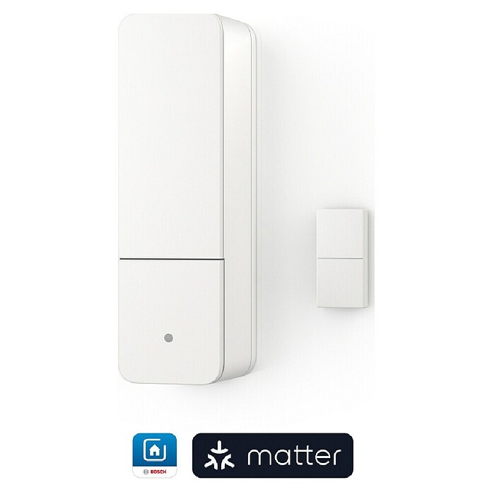 Bosch Smart Home Sensor de ventana inalámbrico Blanco +M (Funciona con pilas, 23 x 22 x 75 mm, 3 ud.) | BAUHAUS