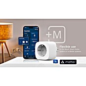 Bosch Smart Home Smart-Steckdose Kompakt [+M] Matter (Innen, IP20, Weiß, 3 680 W, 1 Stk.) | BAUHAUS