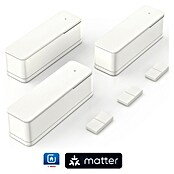 Bosch Smart Home Sensor de ventana inalámbrico Blanco +M (Funciona con pilas, 23 x 22 x 75 mm, 3 ud.) | BAUHAUS