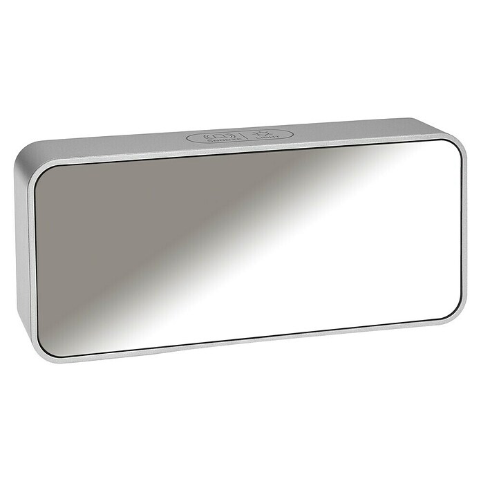 TFA Dostmann Quarzwecker 60.2032.54 (Digitales Display, Akkubetrieben, Silber) | BAUHAUS
