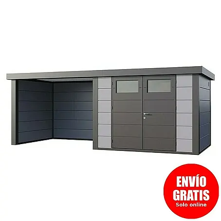 Telluria  Caseta para jardín Classico 3024 con salón a la izquierda