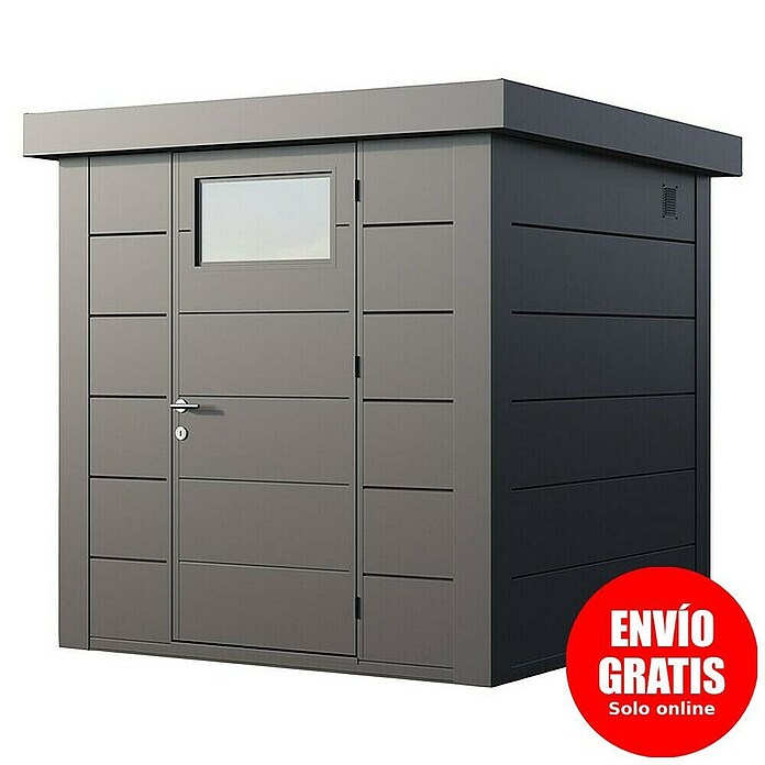 Telluria Caseta metálica Classico 2121 (Medidas ext. (An x Pr): 228 x 228 cm, Antracita, Acero, Sin set) | BAUHAUS