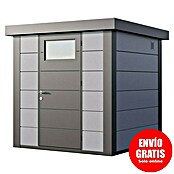 Telluria Caseta metálica Classico 2121 (Medidas ext. (An x Pr): 228 x 228 cm, Gris claro/Antracita, Acero, Sin set) | BAUHAUS