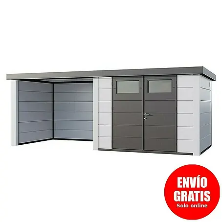 Telluria  Caseta para jardín Classico 3024 con salón a la izquierda